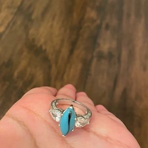 Turquoise and Sterling Silver Ring